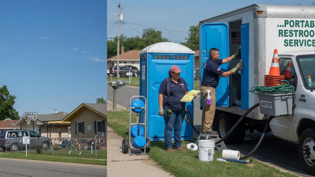 Portable Toilet Rental in Burlington, TX near me